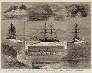Arktische Erkundung durch Mr. Leigh Smiths Yacht im Franz-Joseph-Archipel, Sibirischer Ozean